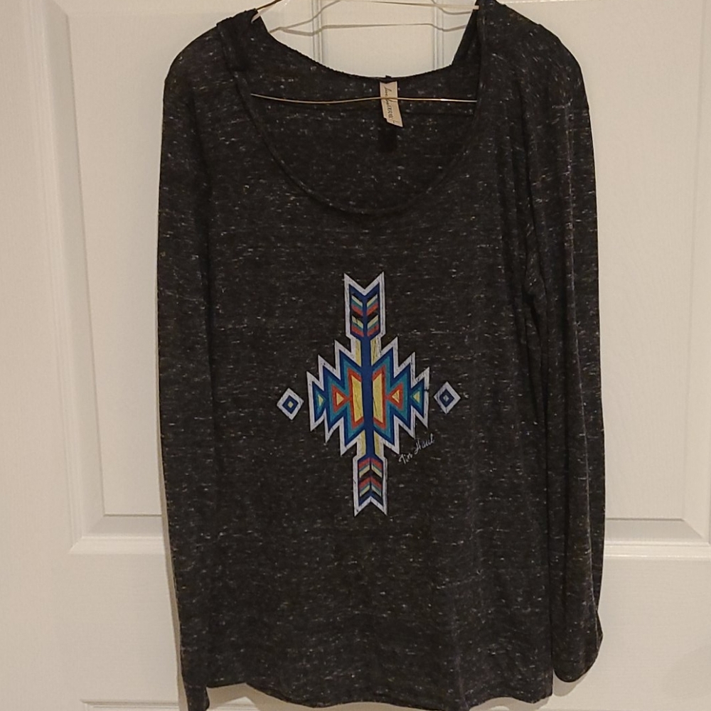 Aztec Hoodie top